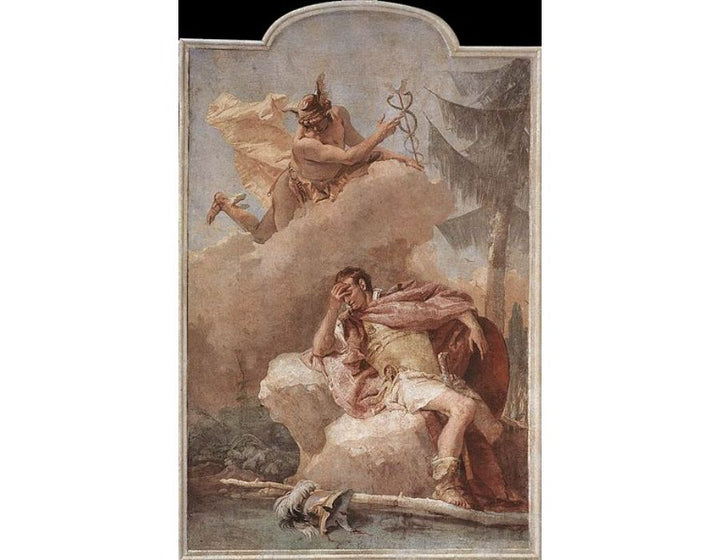 Mercury Appearing to Aeneas 1757
