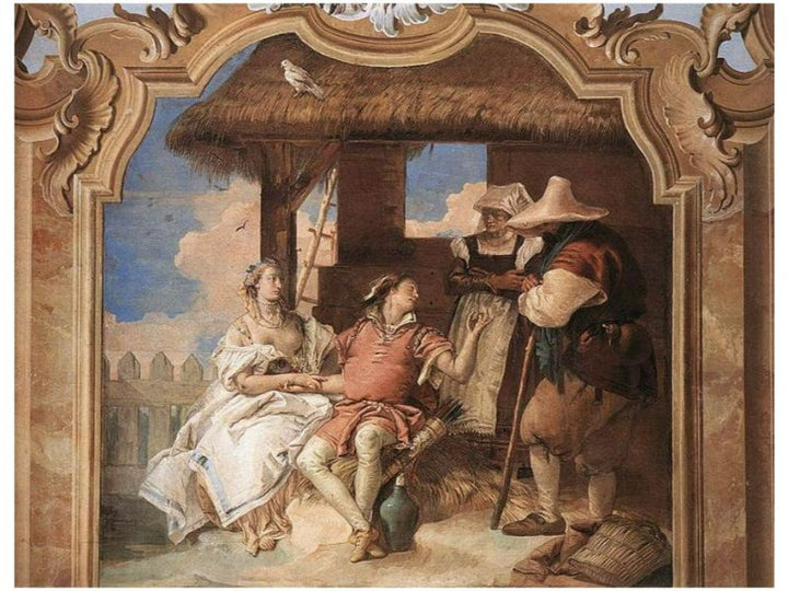 Angelica and Medoro with the Shepherds 1757 