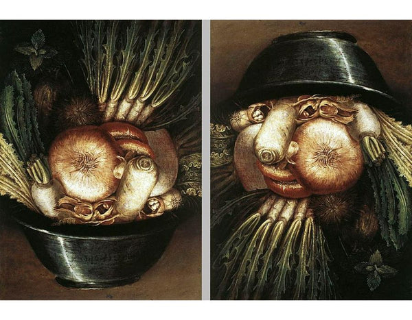 Vegetables In A Bowl Or The Gardener
