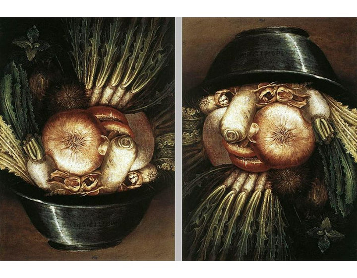Vegetables In A Bowl Or The Gardener
