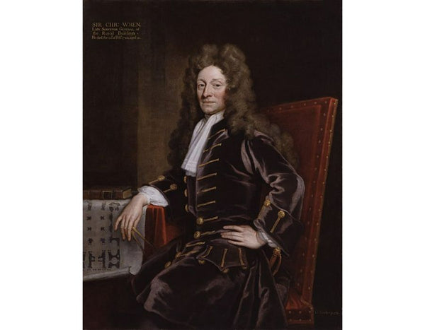 Portrait of Sir Christopher Wren 1632-1723
