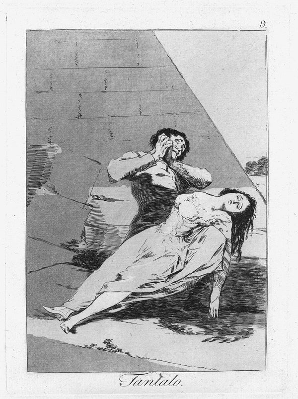 Caprichos Plate 9 Tantalus 