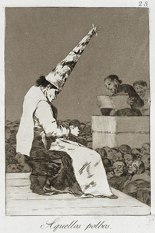 Caprichos Plate 23 Those Specks Of Dust 