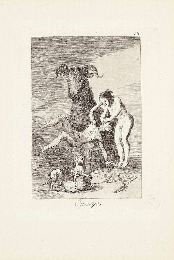 Caprichos Plate 60 Experiments 