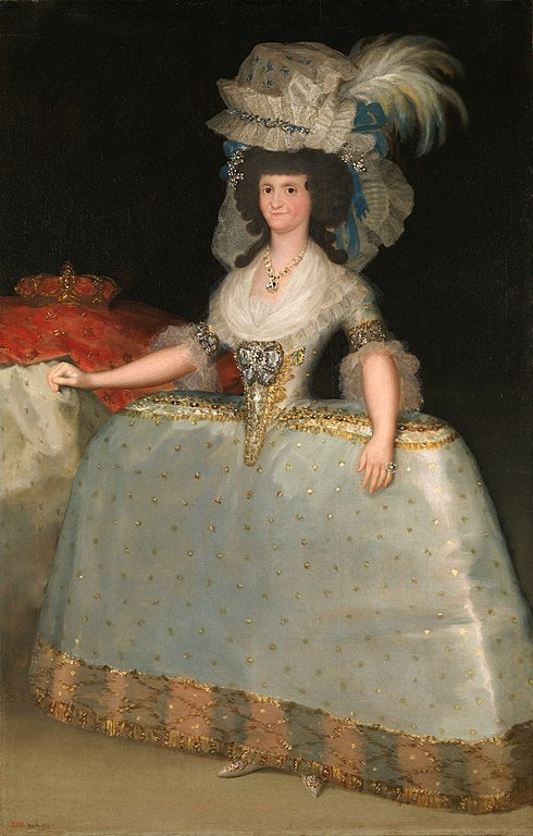 The queen Maria Luisa 