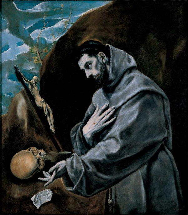 St Francis Praying