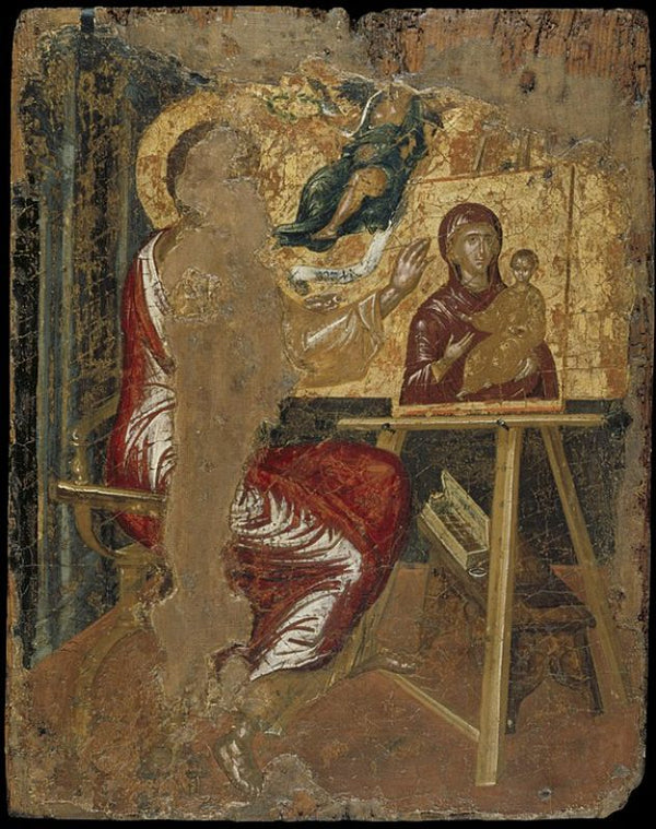 St. Luke painting the Virgin