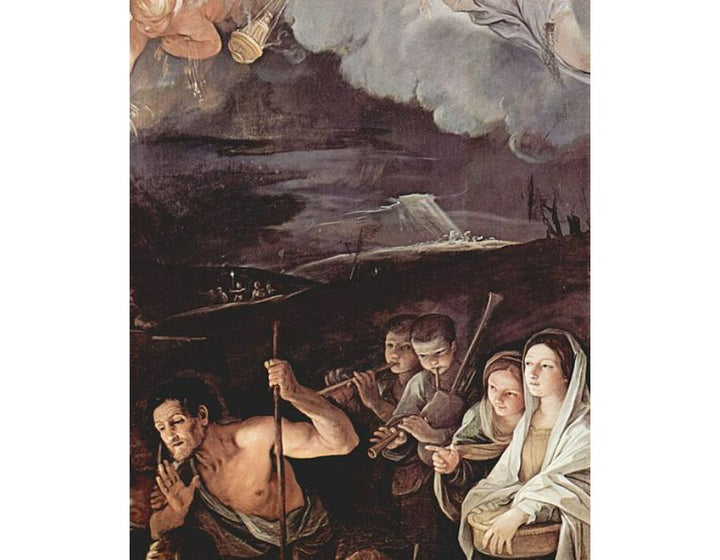 Adoration of the Shepherds, detail 2
