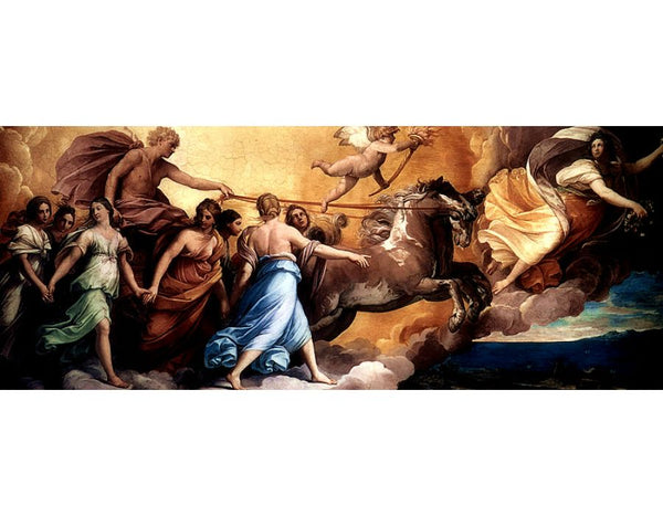 Aurora (Apollo follows the voraneilenden Aurora in his car)