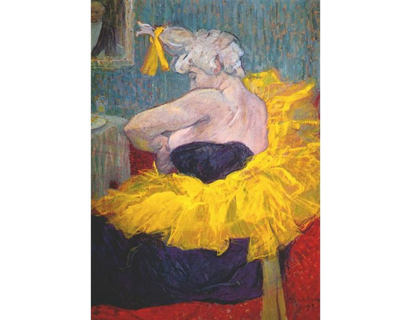 The Clownesse Cha U Kao At The Moulin Rouge Ii 
