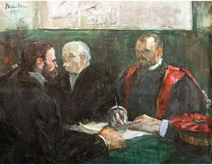 An Examination at the Faculty of Medicine, Paris 
