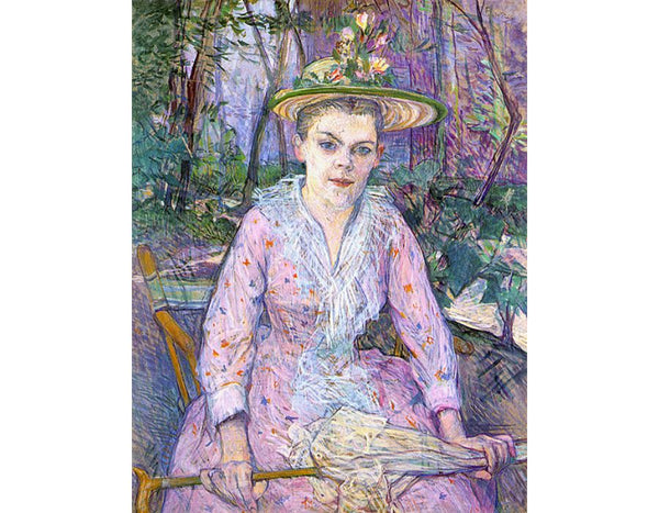 Woman With An Umbrella 