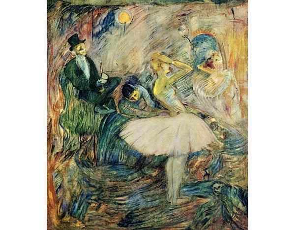 The Dancer in Her Dressing Room 