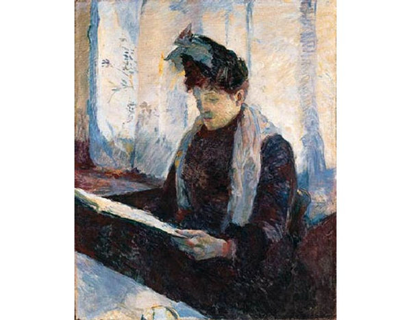 Femme Au Cafe 