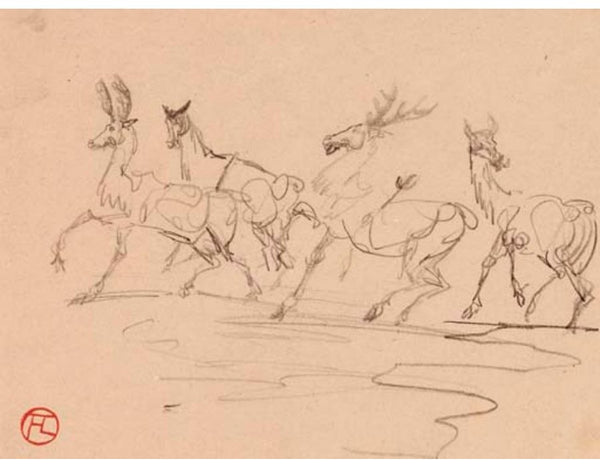 Cerfs et biches 