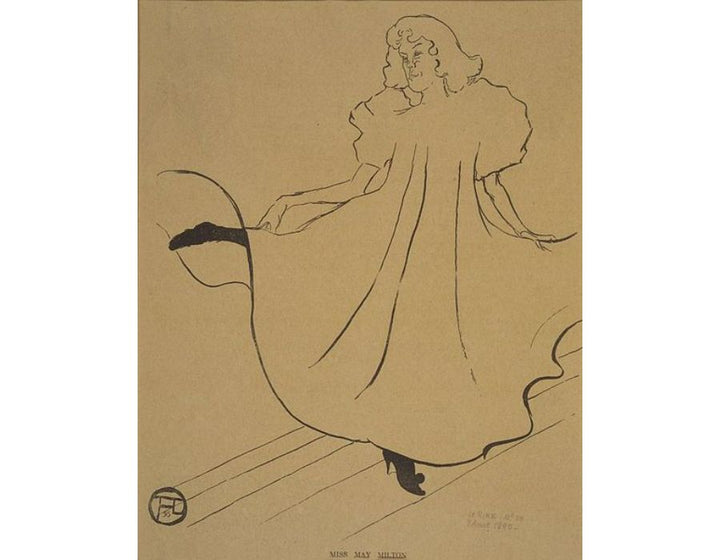 Miss May Milton, from Le Rire 