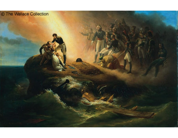 Napoleons Tomb or the Apotheosis of Napoleon, 1821 Painting by Horace Vernet