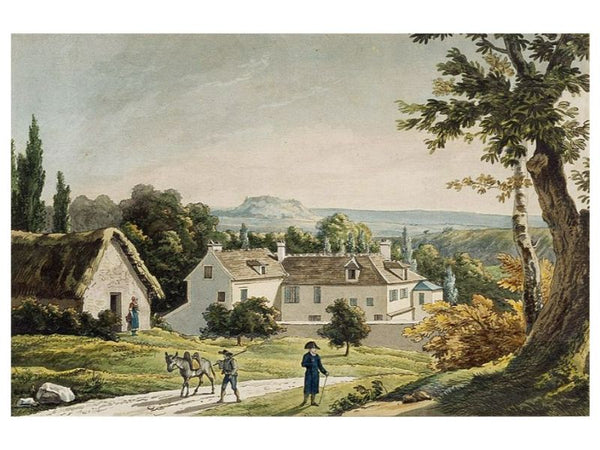 The Hermitage at Montmorency Painting by Horace Vernet