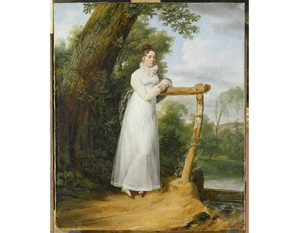 Madame Philippe Lenoir 1792-1874 1814 Painting by Horace Vernet