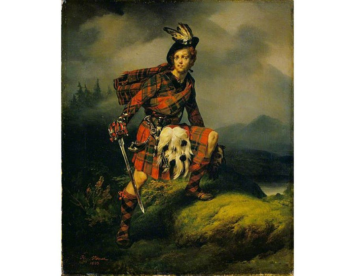 Allan MAulay, 1823 Painting by Horace Vernet
