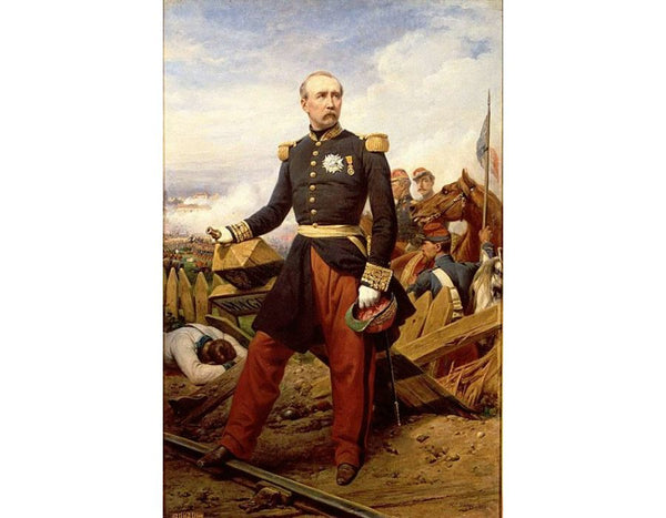 Comte Maurice de MacMahon 1808-93, 1860 Painting by Horace Vernet