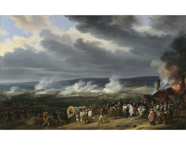 The Battle of Jemappes Painting by Horace Vernet