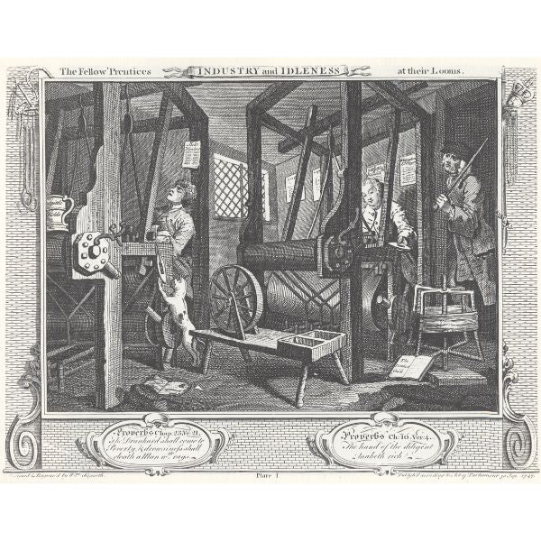 Fellow 'Prentices at their Looms 