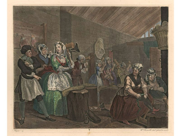 Scene in Bridewell 