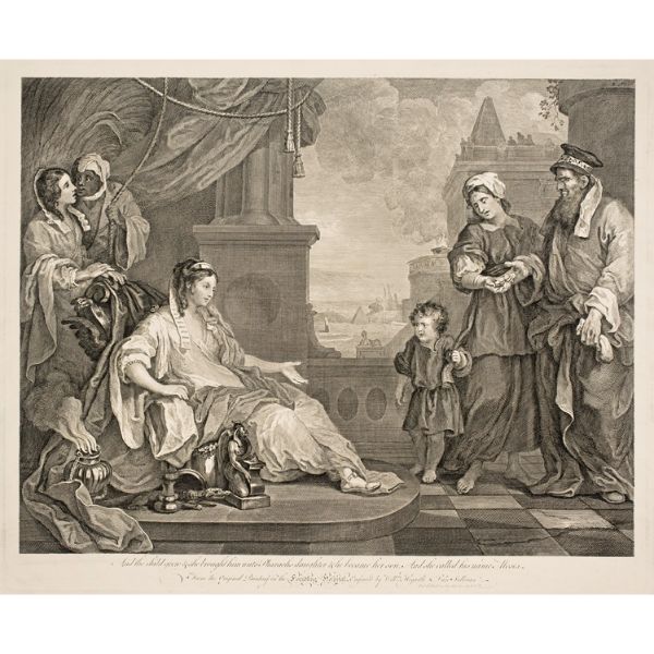 Moses Brought to the Pharaoh's Daughter 