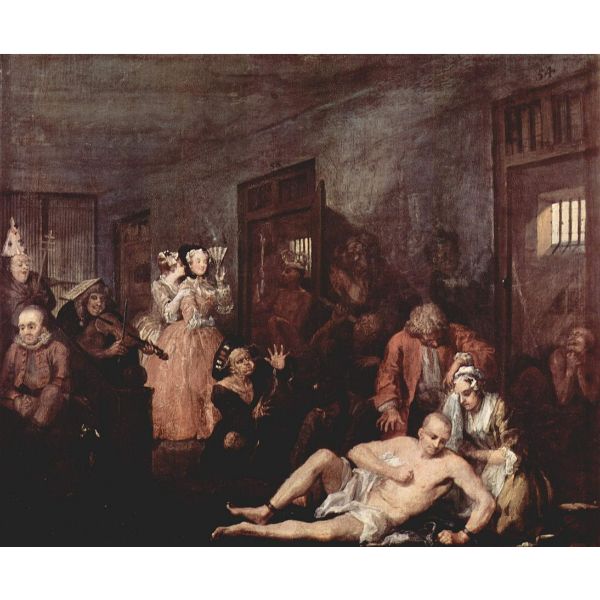A Rakes Progress VIII The Rake in Bedlam 