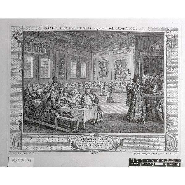 The Industrious Prentice Grown Rich and Sheriff of London 