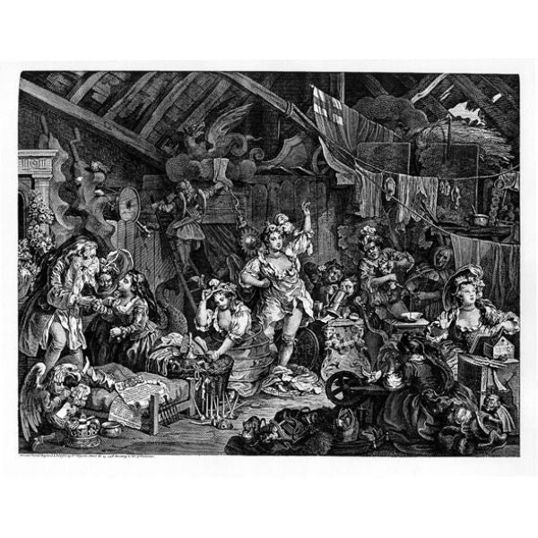 Strolling Actresses Dressing in a Barn 