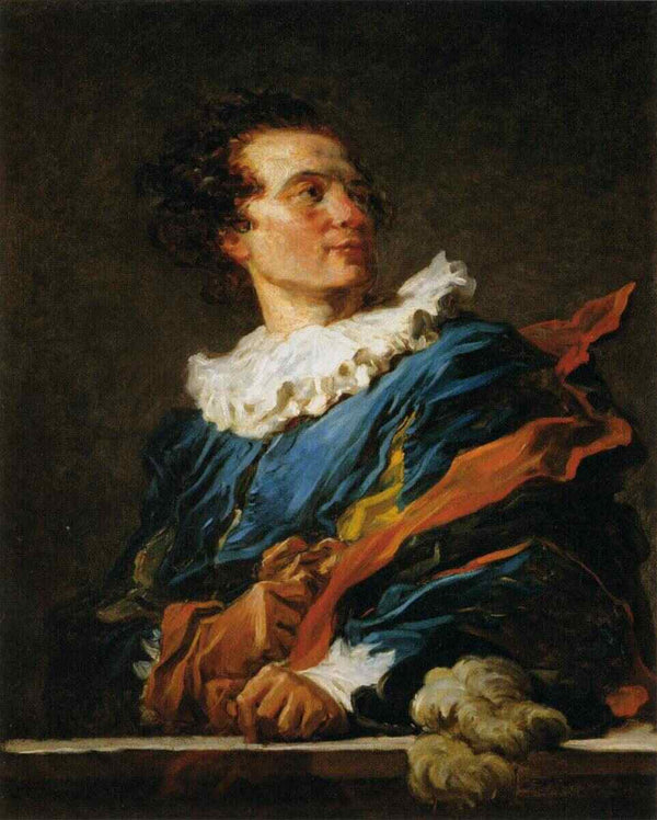 Abbé de Saint-Non (Fanciful Figure) 1769 Painting by Jean-Honore