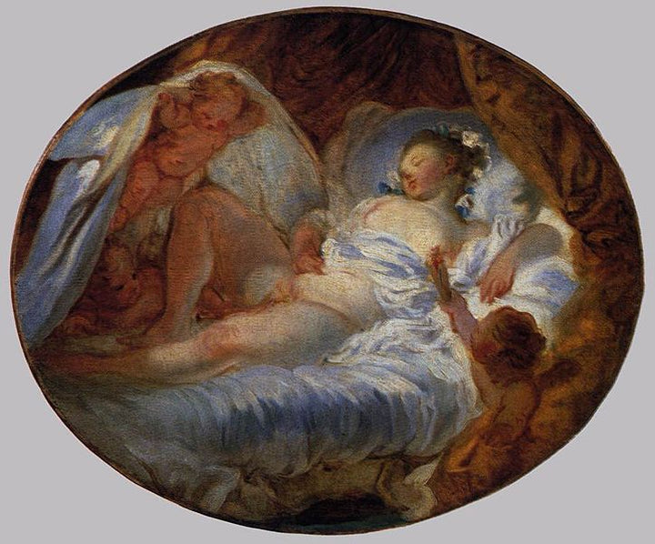 Le feu aux poudres Painting by Jean-Honore
