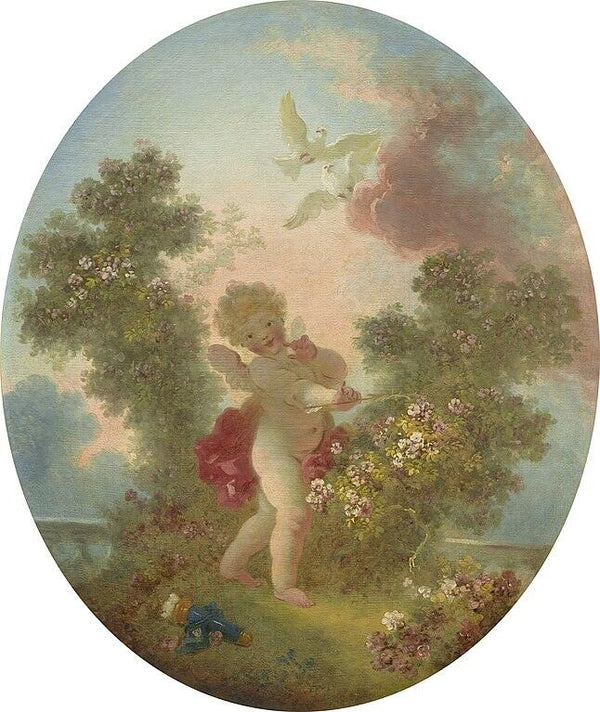 Love the Sentinel Painting by Jean-Honore