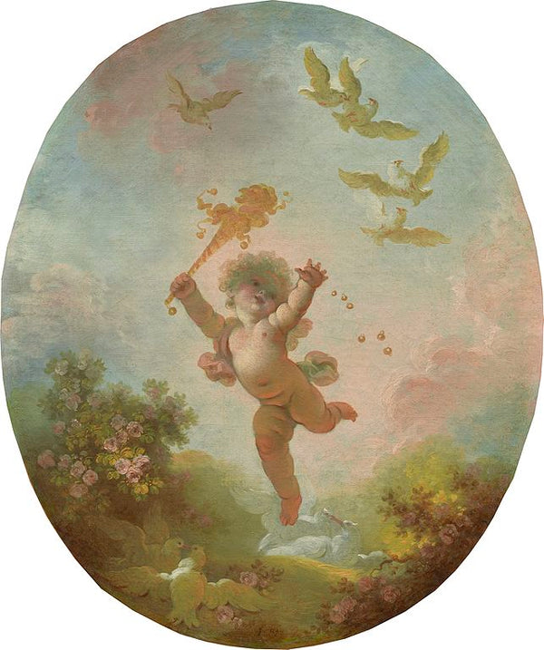 Love as Folly 2 Painting by Jean-Honore
