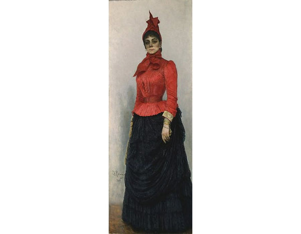 Portrait of Baroness Varvara Ivanovna Ikskul von Hildenbandt 