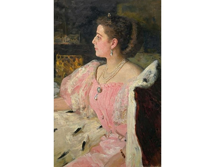 Portrait Of Countess Natalia Golovina 1896 