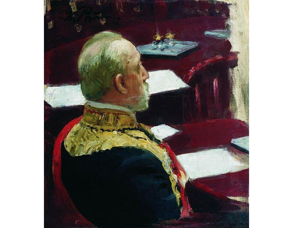 Portrait of Secretary of State, general and member of State Council Mikhail Nikolayevich Galkin-Vraskoi 