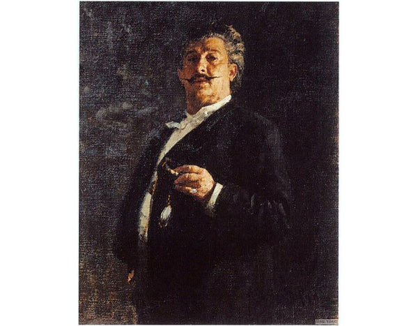 Portrait of painter and sculptor Mikhail Osipovich Mikeshin 