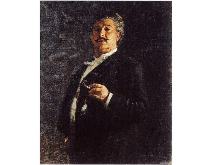 Portrait of painter and sculptor Mikhail Osipovich Mikeshin 