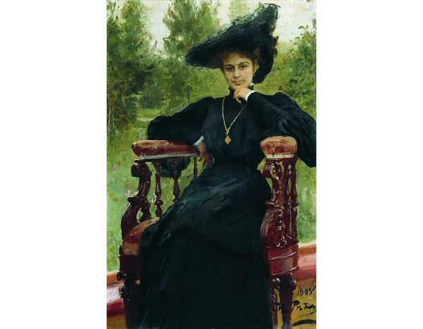 Portrait of actress Maria Fyodorovna Andreyeva 