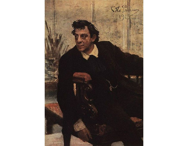 Portrait of actor Pavel Vasilyevich Samoylov 