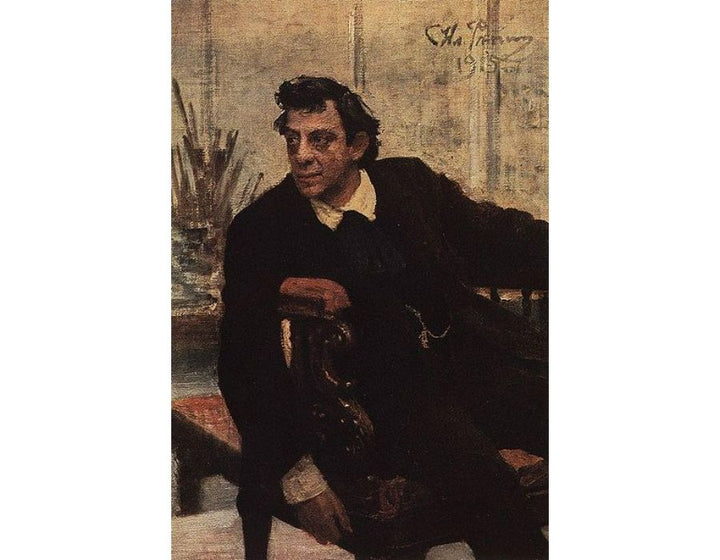 Portrait of actor Pavel Vasilyevich Samoylov 
