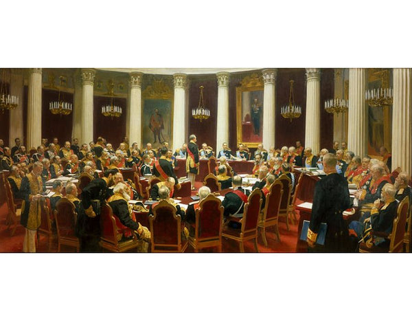 Ceremonial Meeting Of The State Council 1903 
