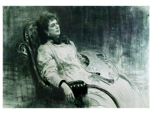 Portrait of M.K. Tenisheva 