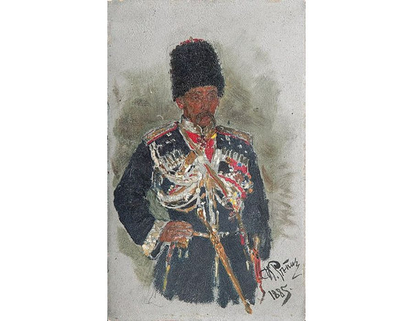Portrait of a kalmyk 