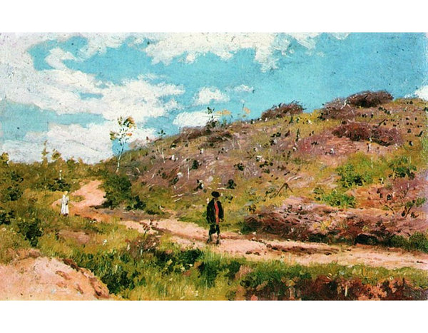 Summer landscape in Kurskaya guberniya 