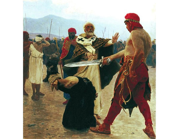 Nicholas of Myra eliminates the death of three innocent prisoners 