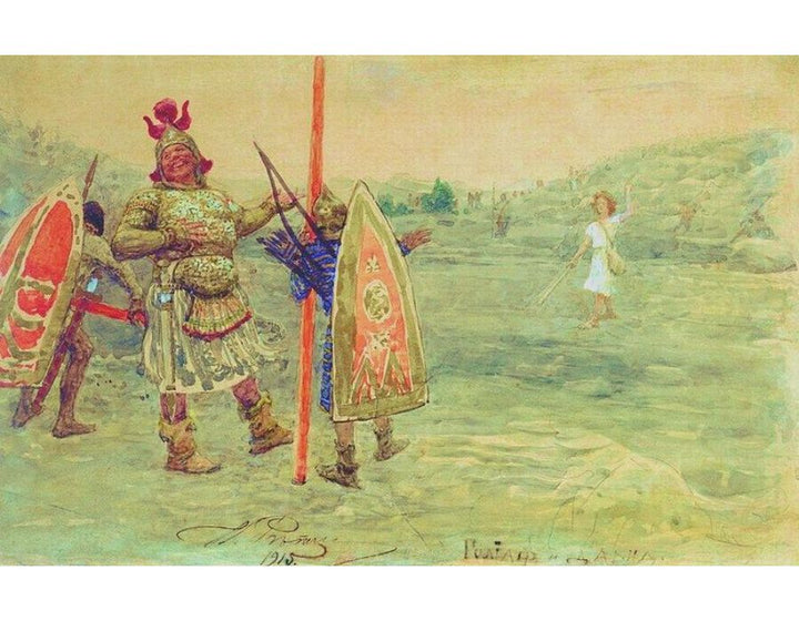 David and Goliath